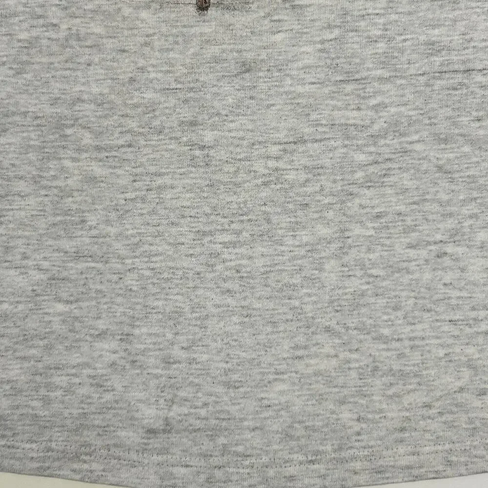 Vintage 90s Deer Hunter Funny T Shirt Hunting Cabin Made In USA Gray M Medium - Picture 6 of 10